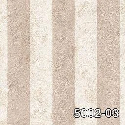 Decowall Retro Krem Kahve Modern Çizgi Desenli 5002-03 Duvar Kağıdı 16.50 M²