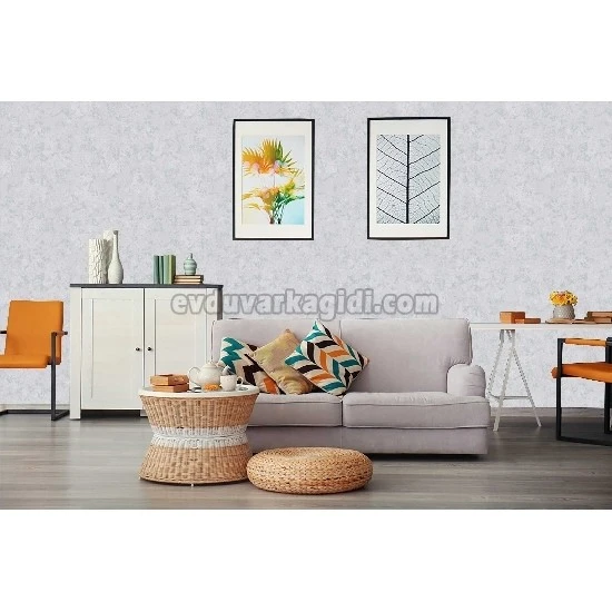 Gmz Vav Collection Gri Koyu Gri Eskitme Desenli 42326-2 Duvar Kağıdı16.50 M²